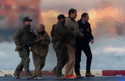 Interim government installed in Caracas during security crackdown. Photo screen captured from CNN video