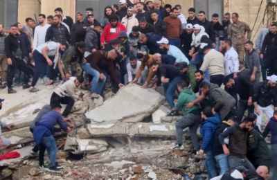 Nine dead in Tripoli building collapse