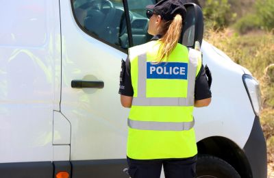 justice minister meets British Bases officials to boost crime-fighting cooperation