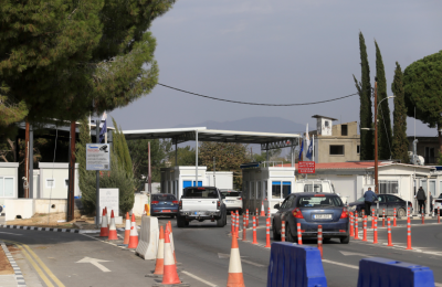 File photo of Ayios Dometios crossing