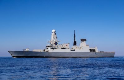 File photo of the HMS Duncan courtesy Royal Navy