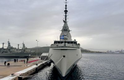 Greek frigates arrive in Cyprus as Athens boosts defensive support