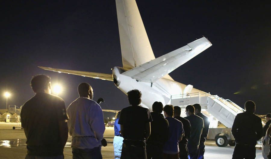 More than 1,600 foreign nationals returned through voluntary and forced procedures this year. File photo