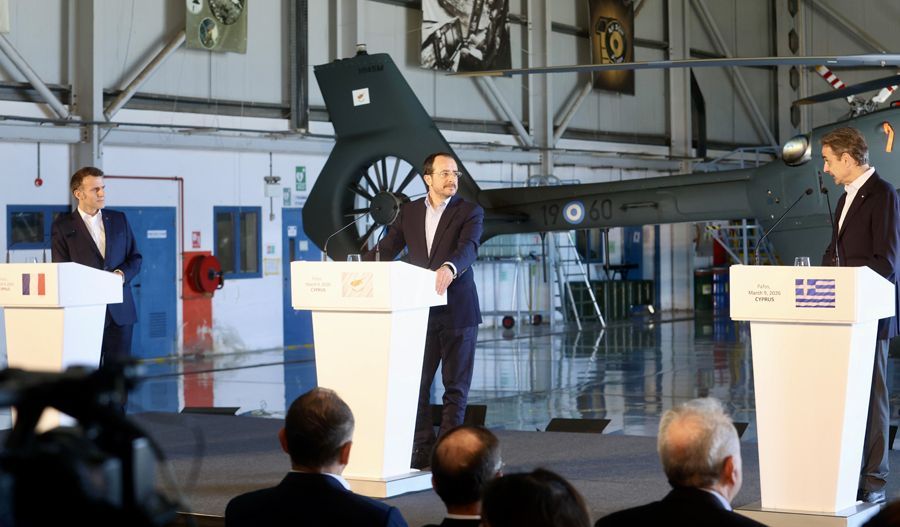 Cyprus hosts Macron–Mitsotakis summit as Iran war continues