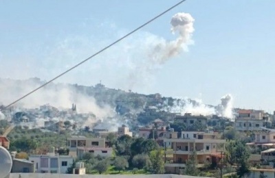 Images show fires in houses and vehicles as regional fighting escalates and mass evacuation orders spread across southern Lebanon. Photo source: www.hrw.org