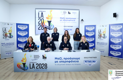 Gold Partnership between Petrolina and the Cyprus Olympic Committee strengthens the Road to ''Los Angeles 28''