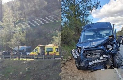 Traffic on the Agios Epifanios-Palaichori road restored as police investigate cause of crash. File photo 24news
