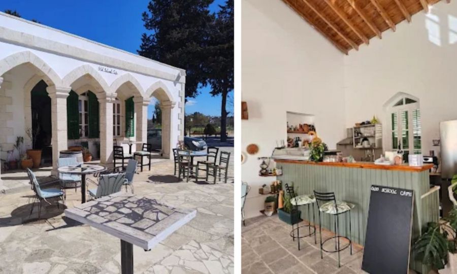After 52 years abroad, a Turkish Cypriot returns home and opens a café in his old village school