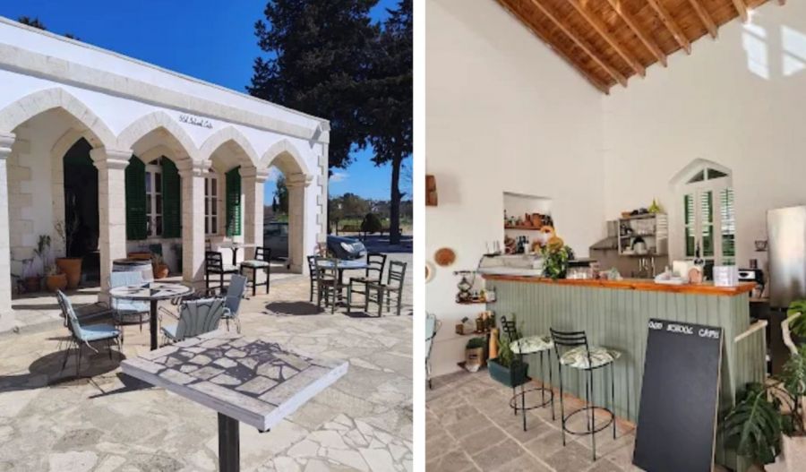 After 52 years abroad, a Turkish Cypriot returns home and opens a café in his old village school