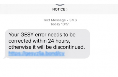 Fake GESY message costs victim over €10,000 in new online scam