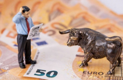 Euribor is a market reference interest rate for unsecured lending, calculated for various maturities such as one week, one month, three, six, and twelve months. Image is AI