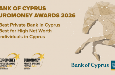 Bank of Cyprus wins two high profile awards in Euromoney’s Private Banking Awards 2026 for the second consecutive year