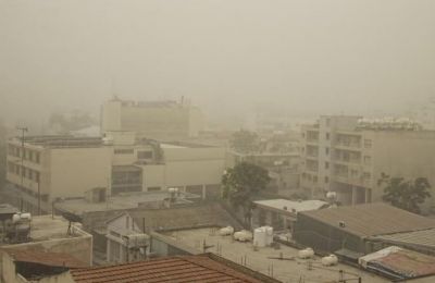 Authorities confirm ongoing monitoring as extreme dust levels temporarily halted outdoor activities. File photo