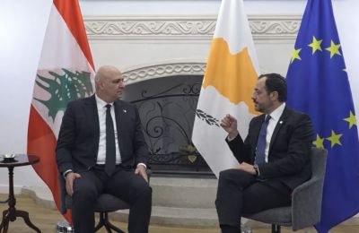 President Nikos Christodoulides voices concern over civilian impact during call with Joseph Aoun. Photo credit: @APArchive YouTube