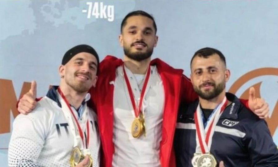 Konstantinou wins bronze for Cyprus at European Powerlifting Championship