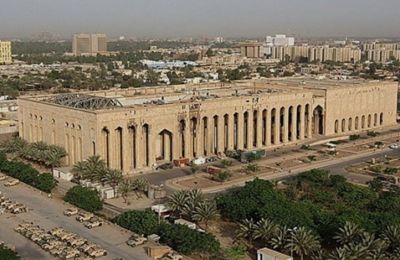 File photo of US Embassy in Baghdad, Iraq