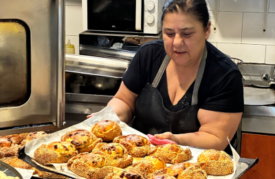 Mrs. Maria brings family recipes and everyday freshness to the table.