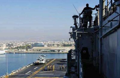 Eastern Mediterranean tensions ease as warships begin leaving region