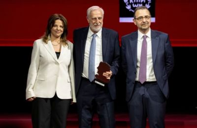 Dinos Lefkaritis honoured as 