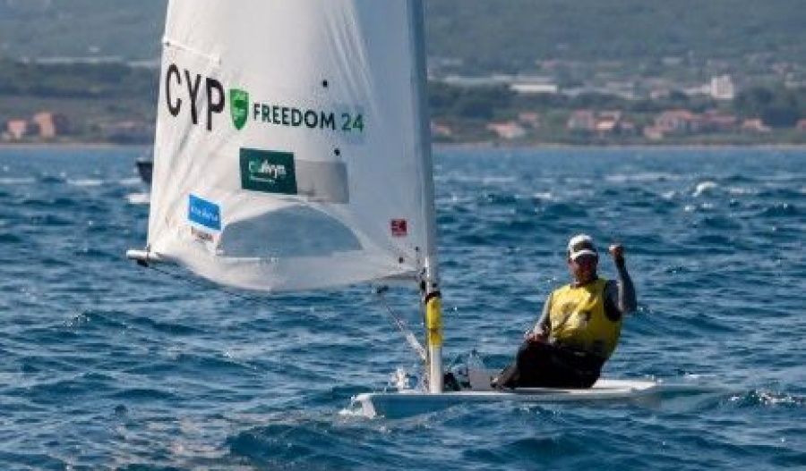 Veteran sailor says championship fight went “until the very end” after dramatic final races. Photo credit: @PavlosKontidesOfficial Facebook