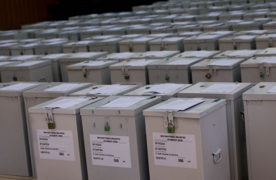 Over 1,200 polling stations are operating across Cyprus, with 752 candidates contesting the election. Photo credit:  Stavros Ioannides/PIO