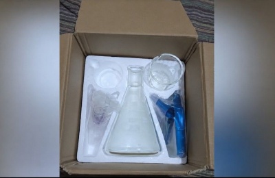 Police say materials linked to possible explosive device construction were seized during raids in Larnaca and Governor’s Beach. Photo credit: www.ant1live.com