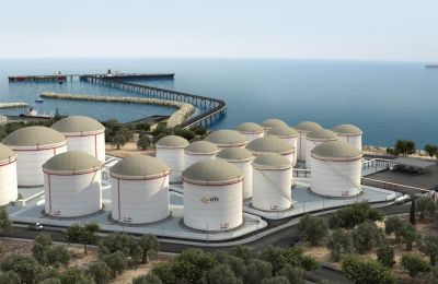 Eurostat data show industry is shifting towards electricity and renewables, but Cyprus remains among the EU's most import-dependent energy markets. Photo credit: www.lavarshipping.com