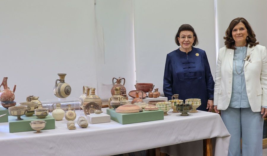 Greece returns 48 Cypriot antiquities in gesture of cultural cooperation
