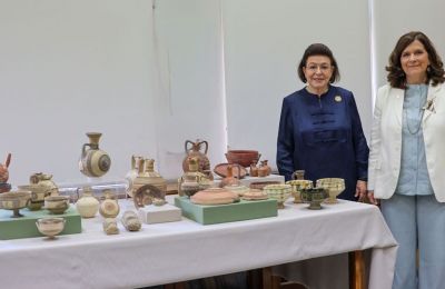 Greece returns 48 Cypriot antiquities in gesture of cultural cooperation