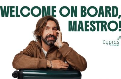 Cyprus Airways Appoints Andrea Pirlo as Brand Ambassador