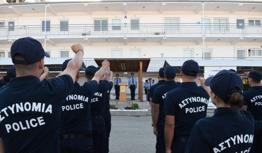 File photo of alleged Hamas suspect being arrested in Greece