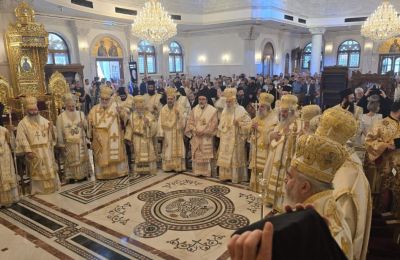 New Metropolitan of Paphos Gregory formally ordained in Nicosia church ceremony