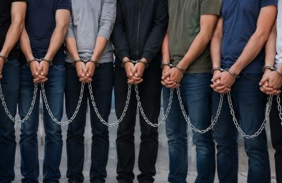 Investigators allege the group used fake online investment platforms and remote-access software to deceive victims and generate fraudulent profits. Image is AI