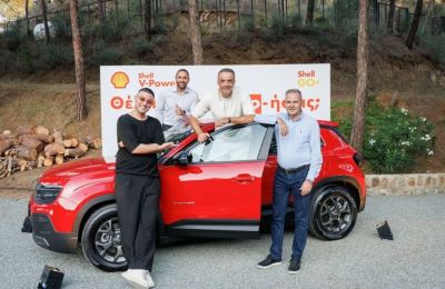 Coral Cyprus and Shell Service Stations present the new Shell V-Power & Shell GO+ campaign, with 3 Jeep® Avenger vehicles as the Grand Prize