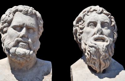 One sculpture bears the name ''Lycurgus'', while archaeologists believe the statues may once have decorated a luxurious villa near Caesarea. Photo credit: @AntiquitiesEN Facebook