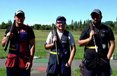 Cleanthis Cleanthous took individual silver while Pontikis added bronze in another strong showing for Cyprus shooting. Photo credit: @cyprusolympic Facebook