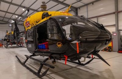 The helicopters will support firefighting, medical evacuations, troop transport and emergency response missions across the region. Photo credit: @UKArmaments Facebook