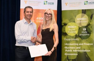 University of Cyprus MBA Program Celebrates Excellence at the School of Economics and Management Awards Ceremony 2025-2026