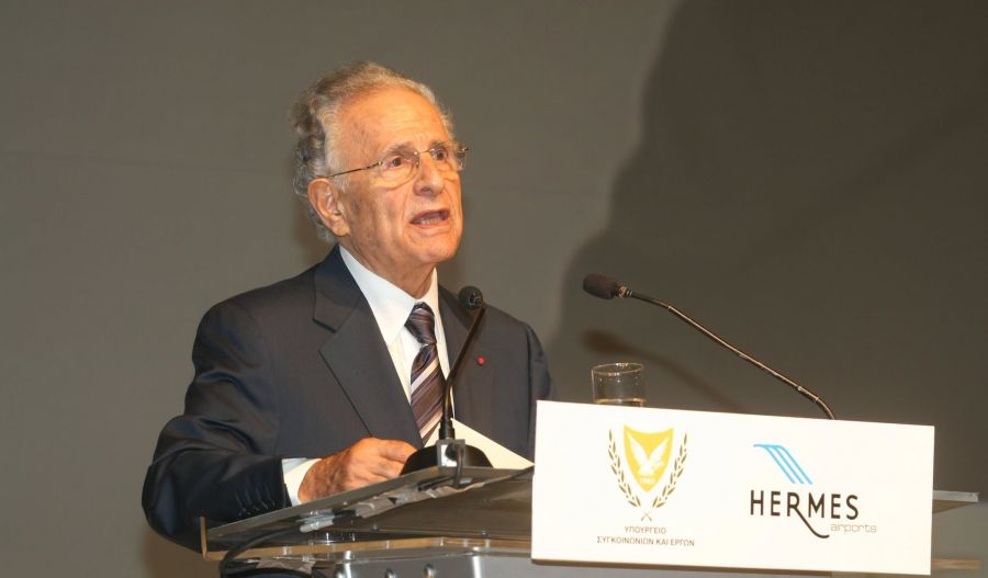 Renowned for his extensive philanthropy, Shacolas funded major medical, educational, and cultural projects across Cyprus. Photo credit: @CyprusAeropolis Facebook