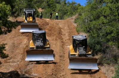 Department of Forests delivers practical and classroom instruction on safe heavy machinery operations. Photo credit: @DepartmentOfForests Facebook