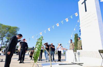 52 years later, Christodoulides says Cyprus talks must restart ''from where they stopped''