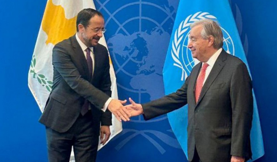 António Guterres will hold joint meetings and a private dinner with Greek Cypriot and Turkish Cypriot leaders during his first trip to Nicosia since 2010. Photo credit: PIO