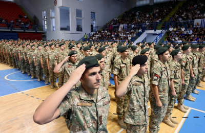 Thousands of young Cypriots take their oath as National Guardsmen