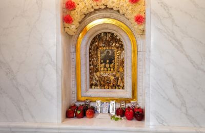 St. Irene is revered in the Orthodox Church as the patron saint of childless couples and pregnancy, with thousands of pilgrims visiting her monastery each year. Photo from social media