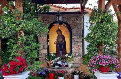 Saint Irene Chrysovalantou is revered in the Orthodox Church as the patron saint of childless couples and pregnancy, with thousands of pilgrims visiting her monastery in Greece each year. File photo