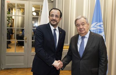 Guterres in Cyprus: A week of meetings, expectations and cautious optimism begins