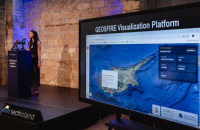 TechIsland brings firefighting vehicles, wildfire alerts and early detection tech to Cyprus