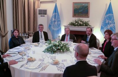 UN chief Antonio Guterres says only Cypriots can build peace, while reaffirming support for a lasting settlement and confidence-building measures. Photo credit: @UN_CYPRUS X