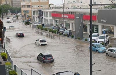 Venice, without the gondolas: Summer storm floods Nicosia streets (video)