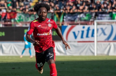 His planned return to football with ASIL Lysis is now uncertain. Photo credit: @charles.eloundou.5876 Facebook